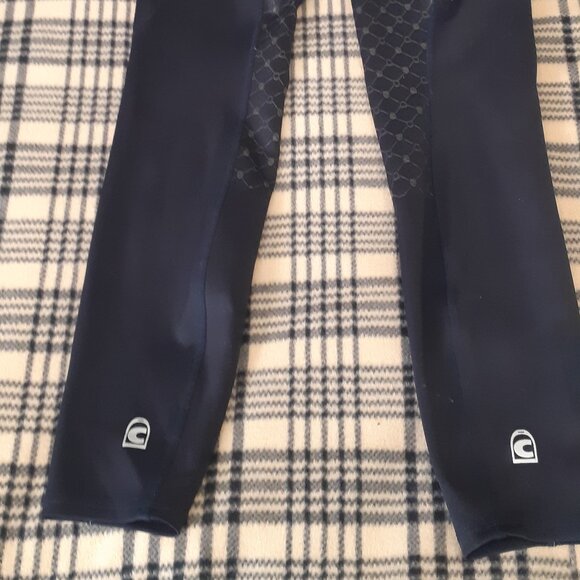 Cavallo full seat equestrian riding tights Navy USA size 30 - Picture 2 of 7